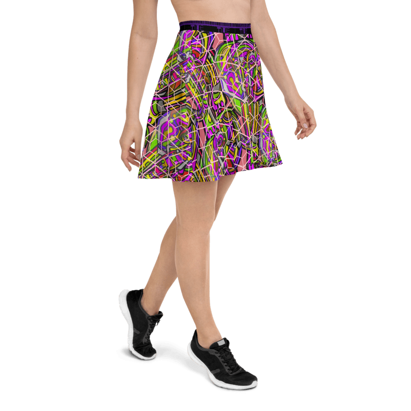 Elephant Tite Skater Skirt