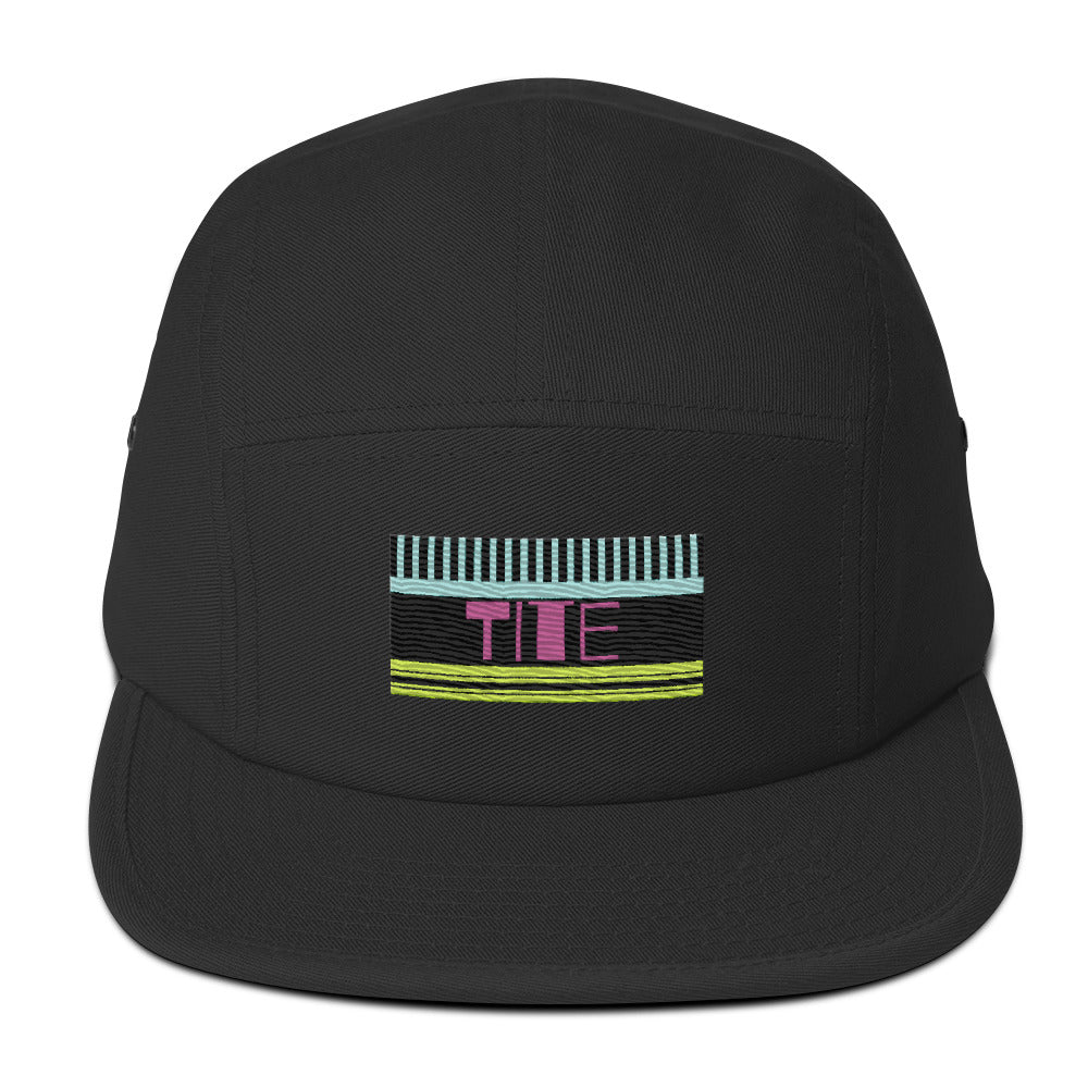 Tite Tri-color Five Panel Cap
