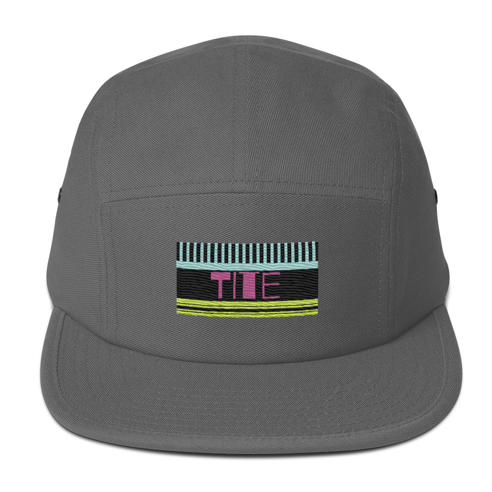 Tite Tri-color Five Panel Cap
