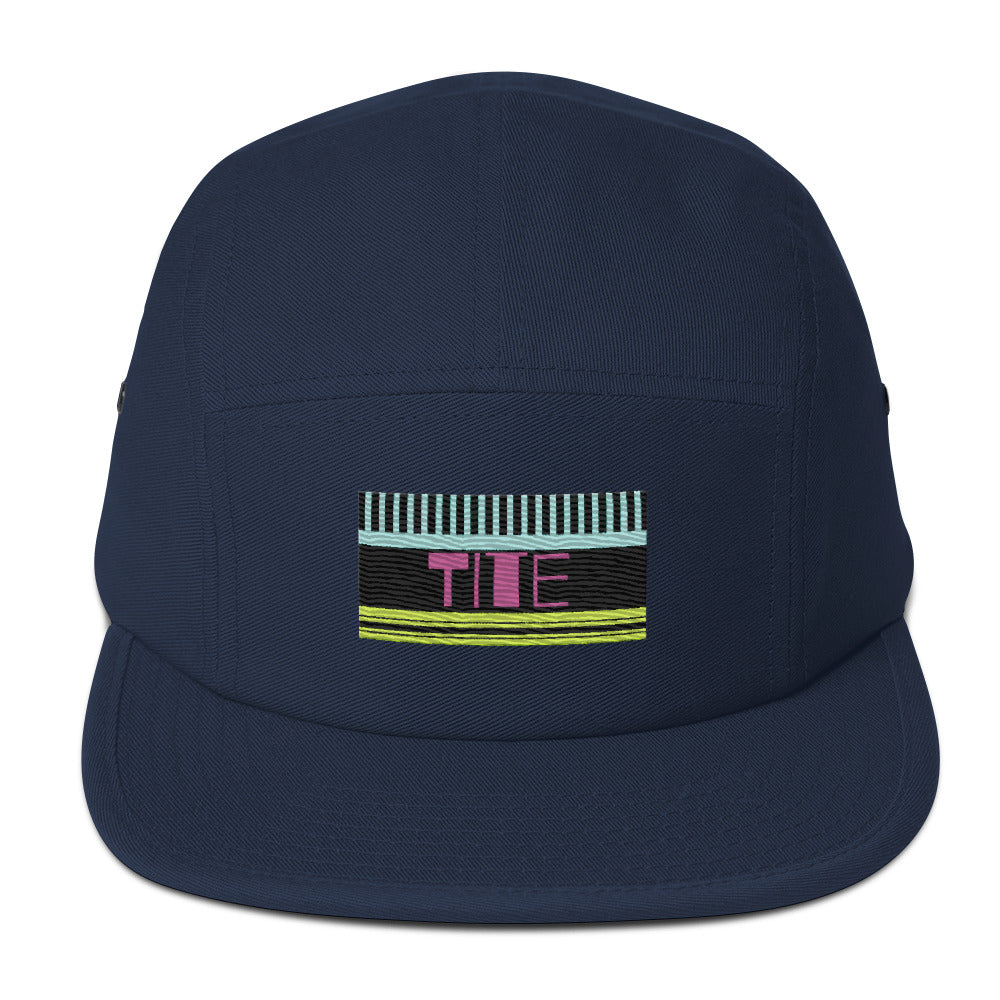 Tite Tri-color Five Panel Cap