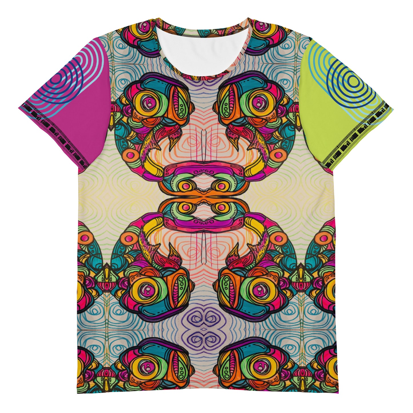 Tite Trippy Fish Tee (M)