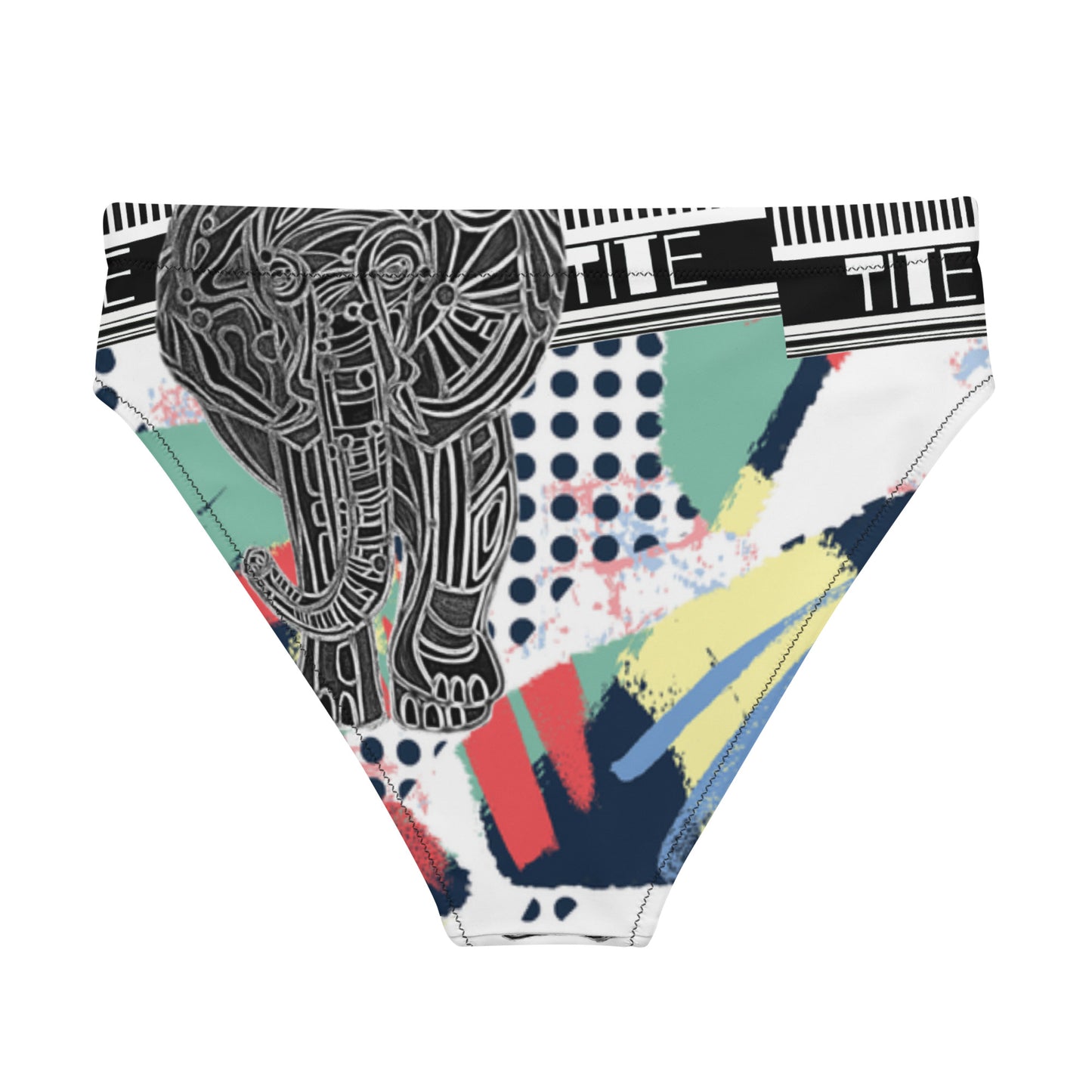 Elephant Recycled high-waisted bikini bottom