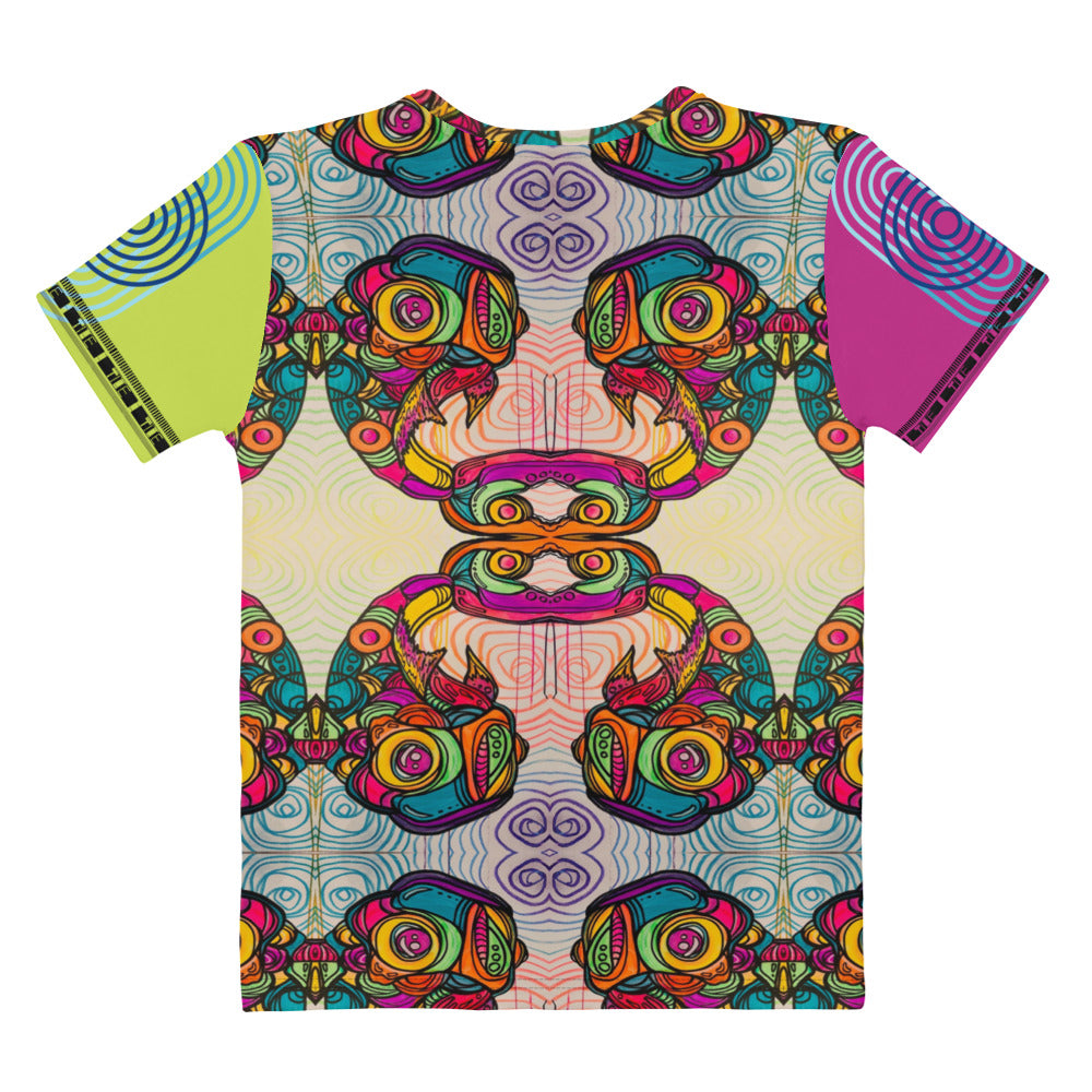 Tite Trippy Fish Tee (W)
