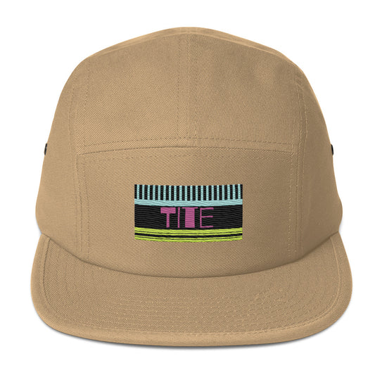 Tite Tri-color Five Panel Cap