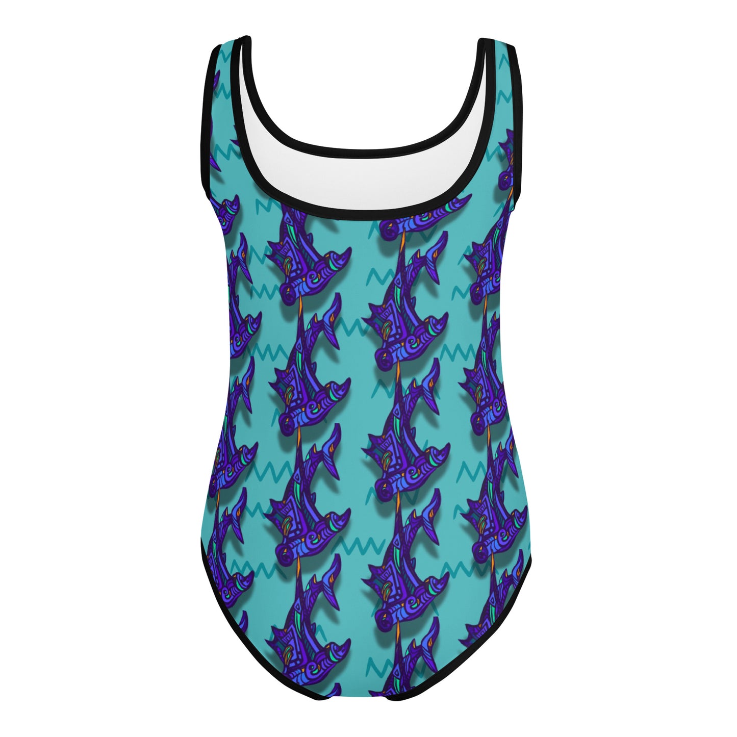 Shark Girls Bathing Suit