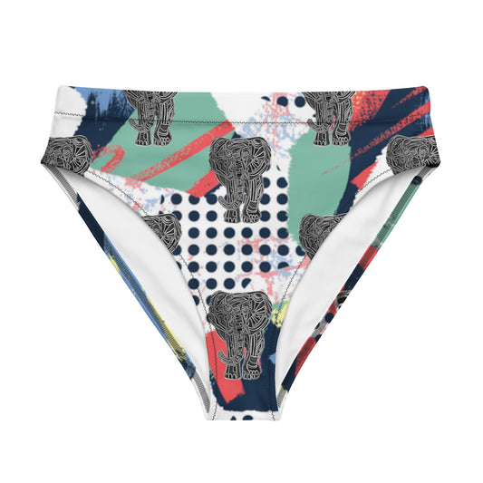 Elephant Recycled high-waisted bikini bottom