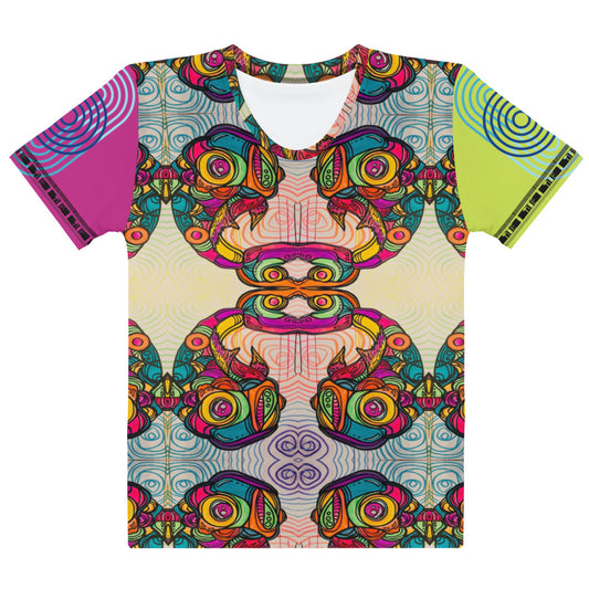 Tite Trippy Fish Tee (W)